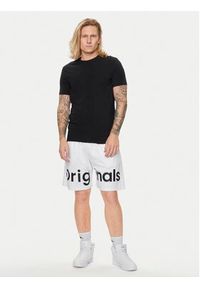 Jack & Jones - Jack&Jones Szorty sportowe Chicago 12253130 Biały Loose Fit. Kolor: biały. Materiał: syntetyk. Styl: sportowy #6
