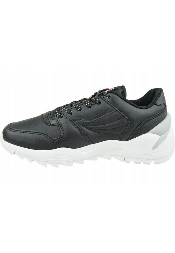 Buty do chodzenia damskie Fila Orbit CMR Jogger L Low. Kolor: czarny. Materiał: tkanina, materiał, skóra, syntetyk. Sport: turystyka piesza
