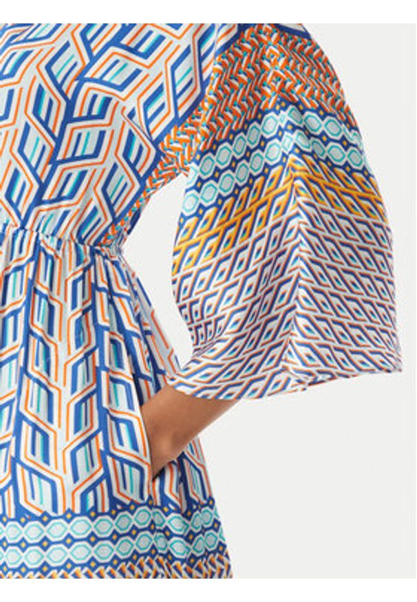 Hale bob - Hale Bob Sukienka letnia Theia 62NT650A Kolorowy Relaxed Fit. Materiał: wiskoza. Wzór: kolorowy. Sezon: lato