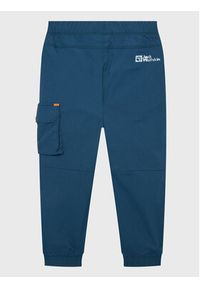 Jack Wolfskin Spodnie outdoor Villi Stretch 1610011 Niebieski Regular Fit. Kolor: niebieski. Materiał: syntetyk. Sport: outdoor #2