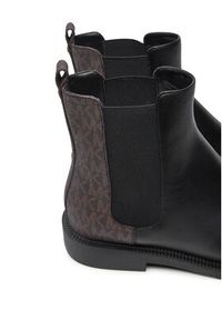 MICHAEL Michael Kors Sztyblety Hazel Chelsea Bootie 40F4HZMEFL Czarny. Kolor: czarny. Materiał: skóra #5