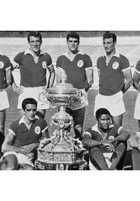 COPA FOOTBALL - Koszulka retro piłkarska dla dorosłych - SL Benfica 1962-63 - Czerwona. Kolor: czerwony. Sport: piłka nożna