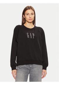 GAP - Gap Bluza 588019-03 Czarny Relaxed Fit. Kolor: czarny. Materiał: bawełna #1