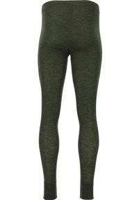 Legginsy Whistler Cerro. Kolor: fioletowy, zielony, wielokolorowy. Materiał: wełna. Sport: turystyka piesza