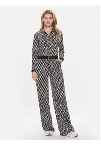 Guess Bluza Gl Logo V4RQ12 KC2X2 Czarny Regular Fit. Kolor: czarny. Materiał: syntetyk #5
