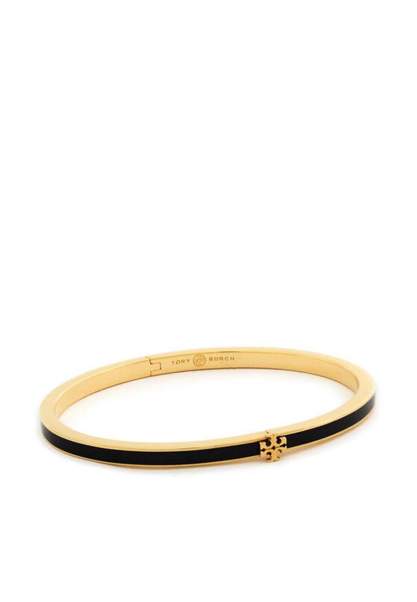 Tory Burch Bransoletka Kira 152856 Złoty. Materiał: metalowe. Kolor: złoty