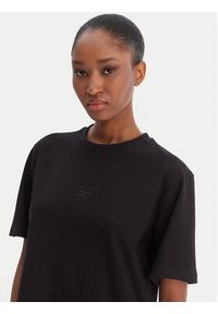 Reebok T-Shirt Suzie RK25505CCW Czarny Relaxed Fit. Kolor: czarny. Materiał: bawełna #4