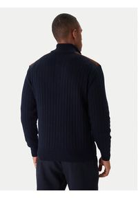 PAUL & SHARK - Paul&Shark Sweter 15311113 Granatowy Regular Fit. Kolor: niebieski. Materiał: wiskoza #2