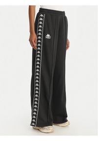 Kappa Spodnie dresowe Banda Malorie 37256WW Czarny Regular Fit. Kolor: czarny. Materiał: bawełna #1