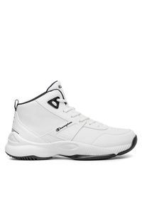 Champion Sneakersy ACADEMY MID CUT SHOE S22399-WW001 Biały. Kolor: biały. Materiał: materiał #1