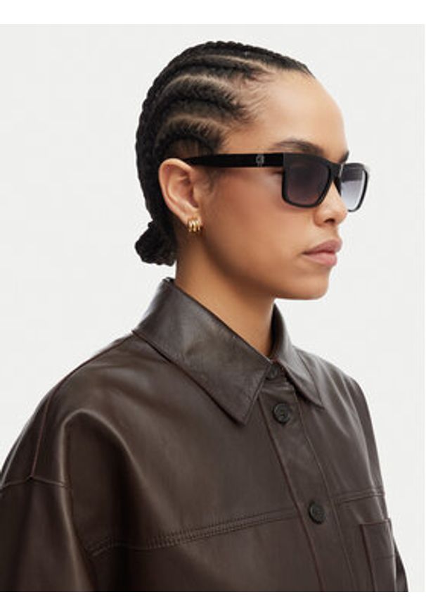 Guess Okulary przeciwsłoneczne GU00221 Czarny. Kolor: czarny