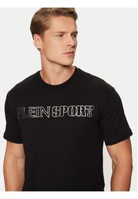 Plein Sport T-Shirt AADC MTK7942 STE001N Czarny Regular Fit. Kolor: czarny. Materiał: bawełna. Styl: sportowy #3
