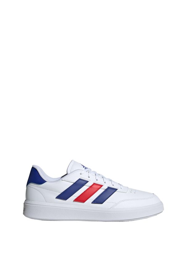 Adidas - Buty Courtblock. Okazja: na co dzień. Kolor: czerwony, biały, wielokolorowy. Sport: turystyka piesza