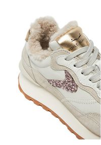 Voile Blanche Sneakersy Qwark Hype Fur Woman 0012017945.02.2B91 Beżowy. Kolor: beżowy. Materiał: skóra #6