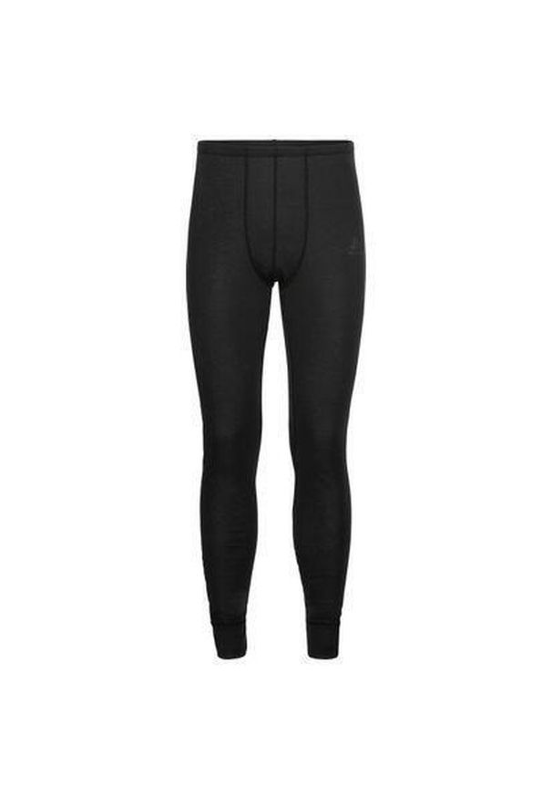 Spodnie termoaktywne męskie Odlo Active Warm Eco. Kolor: czarny. Sport: turystyka piesza