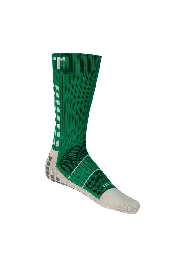 TRUSOX - Skarpety piłkarskie TRUsox Mid-Calf Thin. Kolor: zielony. Sport: piłka nożna