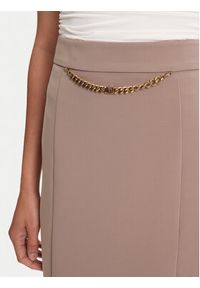 Marciano Guess Spódnica midi 5YGD07 7357A Beżowy Regular Fit. Kolor: beżowy. Materiał: syntetyk #5