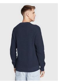 !SOLID - Solid Sweter Dryden 21107347 Granatowy Boxy Fit. Kolor: niebieski. Materiał: bawełna #5
