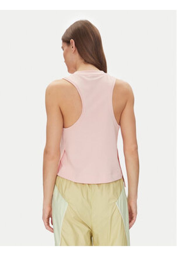 Adidas by Stella McCartney - adidas by Stella McCartney Top JI5177 Różowy Regular Fit. Kolor: różowy. Materiał: bawełna