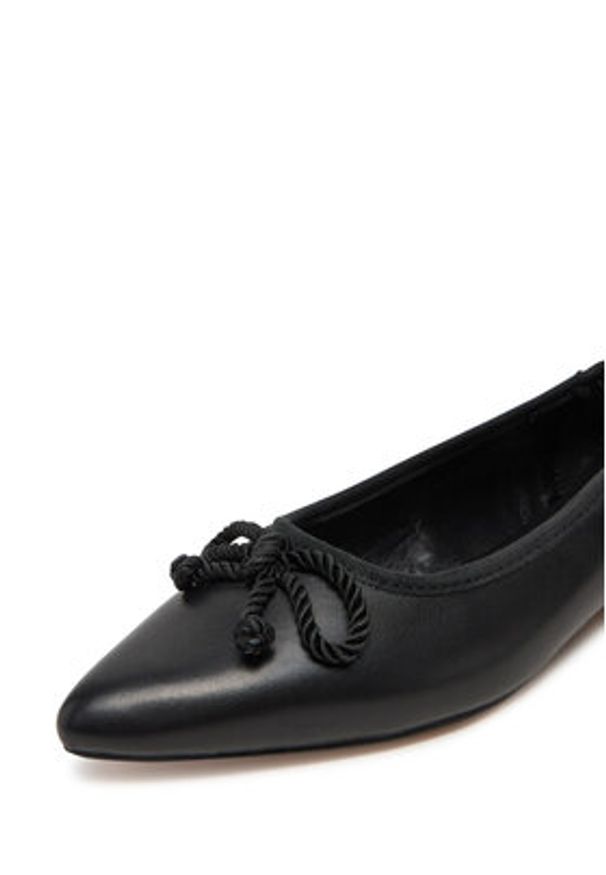 Sergio Bardi Baleriny WFA1572-29Z-SB Czarny. Kolor: czarny. Materiał: skóra