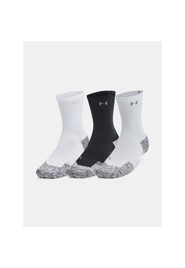Skarpety Under Armour AD Pro Mid 3 pary. Kolor: czarny. Sport: fitness