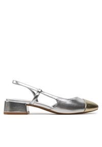 Czółenka Call It Spring. Kolor: srebrny #1