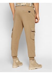 Only & Sons - ONLY & SONS Spodnie dresowe Kian 22019485 Brązowy Regular Fit. Kolor: brązowy. Materiał: bawełna, dresówka #3