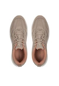 Calvin Klein Jeans Sneakersy Retro Tennis Low Mg Mix Media Wn YW0YW01639 Beżowy. Kolor: beżowy. Materiał: zamsz, skóra #6