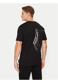 Plein Sport T-Shirt AADC MTK7913 STE003N Czarny Regular Fit. Kolor: czarny. Materiał: bawełna. Styl: sportowy #3
