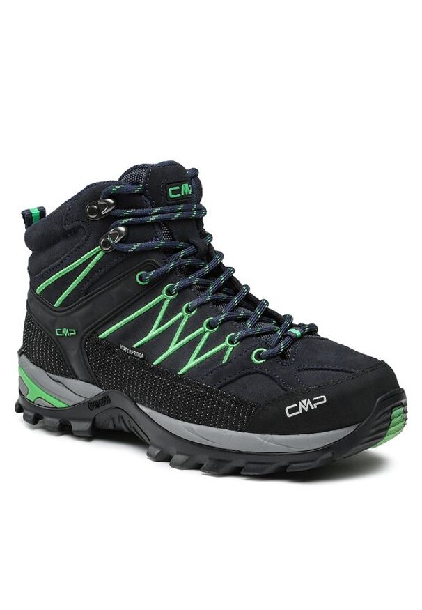 CMP Trekkingi Rigel Mid Trekking Shoes Wp 3Q12947 Granatowy. Kolor: niebieski. Materiał: zamsz, skóra. Sport: turystyka piesza