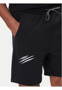 Plein Sport Szorty sportowe SAEC MJT2473 STE001N Czarny Regular Fit. Kolor: czarny. Materiał: bawełna. Styl: sportowy #2