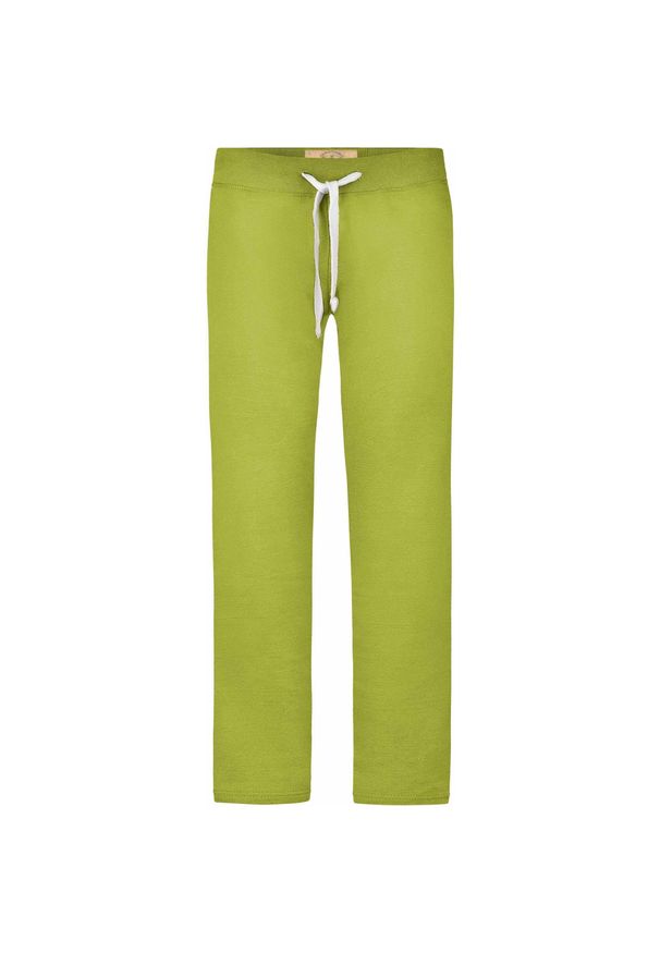 XTREME SOCKSWEAR - Damskie spodnie dresowe vintage James Nicholson, oliwkowe. Kolor: zielony. Materiał: dresówka