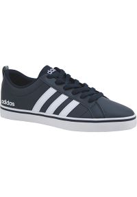 Adidas - Buty adidas Vs Pace M B74493 niebieskie. Okazja: na co dzień. Zapięcie: sznurówki. Kolor: niebieski. Materiał: materiał, syntetyk #1