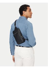 Armani Exchange Saszetka XM000843 AF12134 UC001 Czarny. Kolor: czarny. Materiał: skóra #6