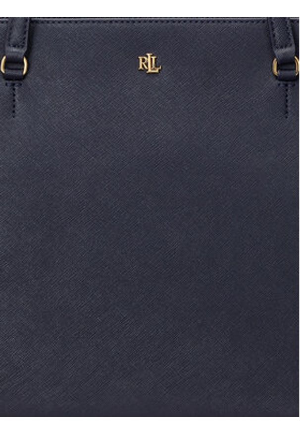 Lauren Ralph Lauren - LAUREN RALPH LAUREN Torebka 431924351007 Granatowy. Kolor: niebieski. Materiał: skórzane