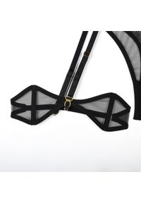 Intica - Zestaw bielizny z siateczki elegancki i trwały Shani. Kolor: niebieski. Materiał: materiał #11