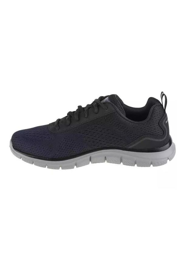 skechers - Buty męskie SKECHERS Track Ripkent. Kolor: czarny. Model: Skechers Sport. Sport: turystyka piesza