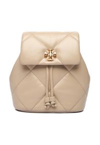Tory Burch Plecak Kira Diamond Quilt Small Bacpack 170485 Écru. Materiał: skóra #7