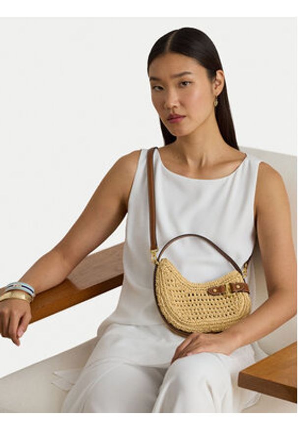 Lauren Ralph Lauren - LAUREN RALPH LAUREN Torebka 431982191001 Brązowy. Kolor: brązowy