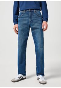 Wrangler - WRANGLER MĘSKIE SPODNIE JEANSOWE FRONTIER OUTLAW INDIGO 112356829