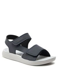 Geox Sandały J Sandal Lightfloppy J45GQE 00050 C4002 S Granatowy. Kolor: niebieski