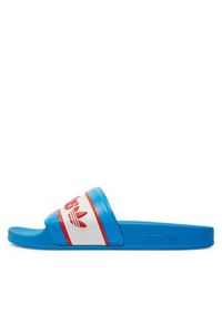 Adidas - adidas Klapki Adilette ID5798 Niebieski. Kolor: niebieski #2