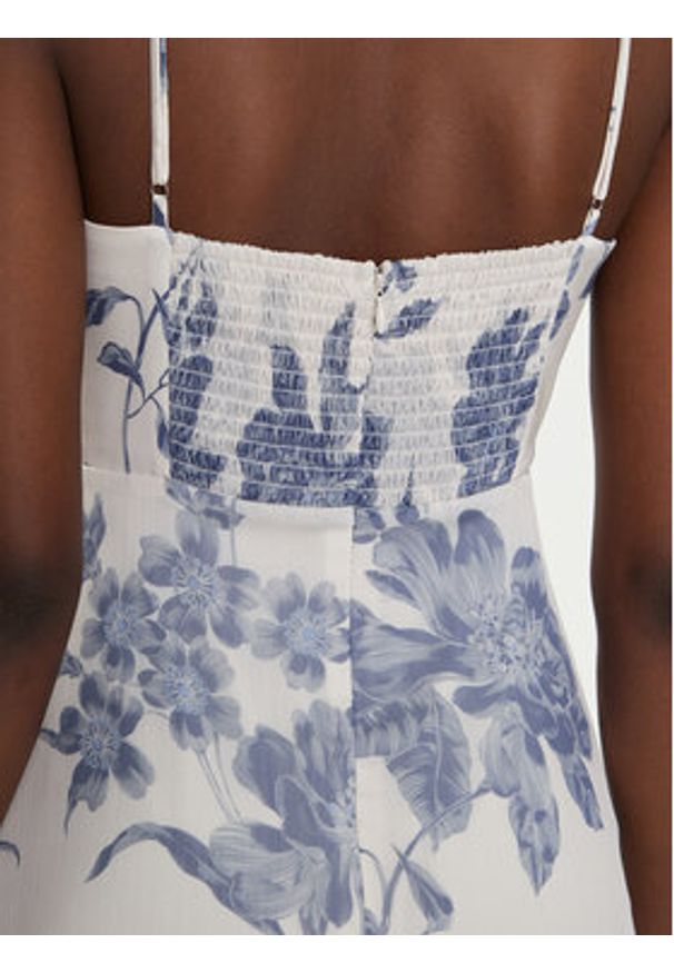 Guess Sukienka letnia W5GT0L WCWF2 Biały Regular Fit. Kolor: biały. Materiał: syntetyk. Sezon: lato