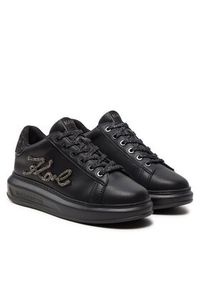 Karl Lagerfeld - KARL LAGERFELD Sneakersy KL62510G Czarny. Kolor: czarny. Materiał: skóra #3