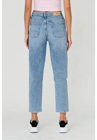 7 FOR ALL MANKIND Błękitne jeansy damskie MALIA LUXE VINTAGE MUST, Rozmiar 30. Kolor: niebieski. Styl: vintage