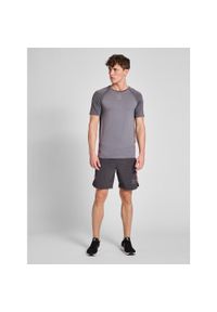 Krótka Hummel Grid Game. Kolor: szary. Długość: krótkie. Sport: fitness #2