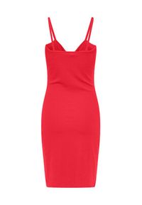 only - ONLY Sukienka letnia Janna 15343601 Czerwony Slim Fit. Kolor: czerwony. Materiał: syntetyk. Sezon: lato #5
