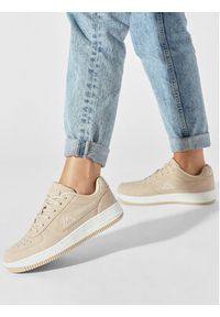 Kappa Sneakersy 242533 Beżowy. Kolor: beżowy. Materiał: skóra #5