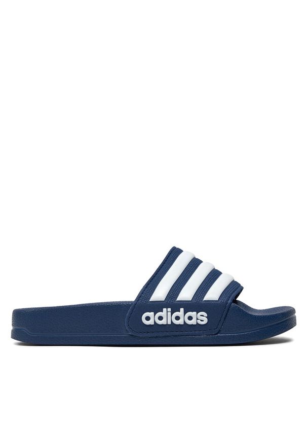 Adidas - Klapki adidas. Kolor: niebieski