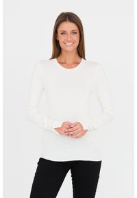 Guess - GUESS Beżowy damski cienki sweter, Rozmiar XS. Kolor: beżowy #1